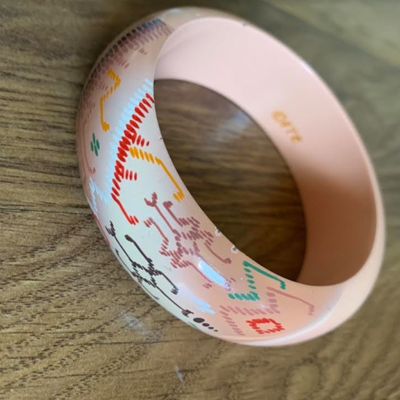 Handpainted Earring/Bracelet Set - Picture 7 of 15